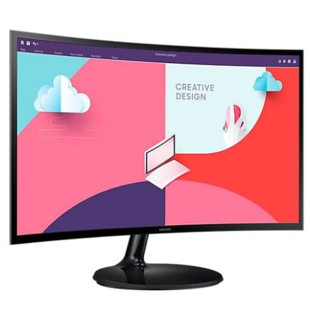 monitor led 24'' samsung essential ls24c364eauxen 1920x1080pixel