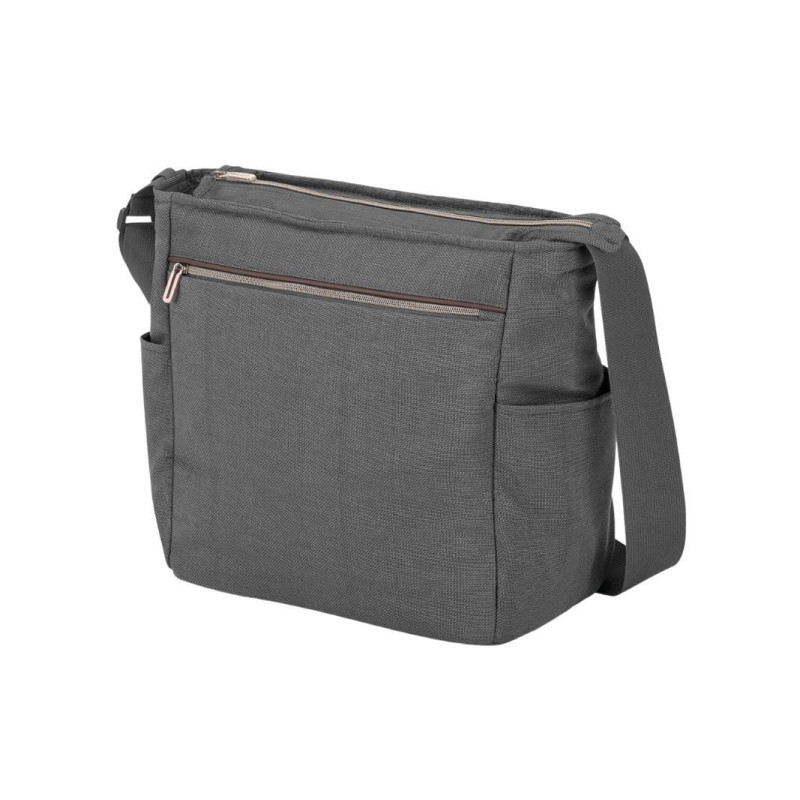 borsa inglesina day bag aptica per passeggino grigio velluto