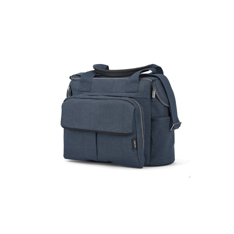 borsa inglesina dual bag aptica per passeggino resort blu