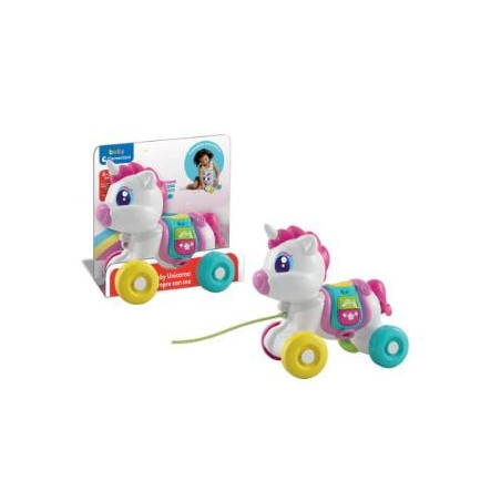 gioco educativo clementoni baby unicorno sempre con me 6x18x18 cm