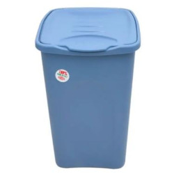 portabiancheria stefanplast linea primavera 50l blu [70235]