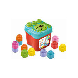 cesto sensoriale clementoni con coperchio arricchito multicolore