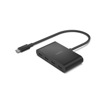 hub usb belkin collegare tipo-c 4porte nero [avc018btbk]