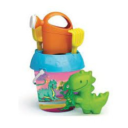 set da gioco adriatic secchiello con innaffiatoio multicolore