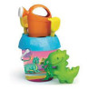 set da gioco adriatic secchiello con innaffiatoio multicolore