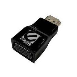 adattatore video encore hdmi tipo a m vga 15 pin nero [enca-hvga-1]