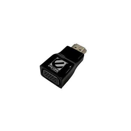 adattatore video encore hdmi tipo a m vga 15 pin nero [enca-hvga-1]