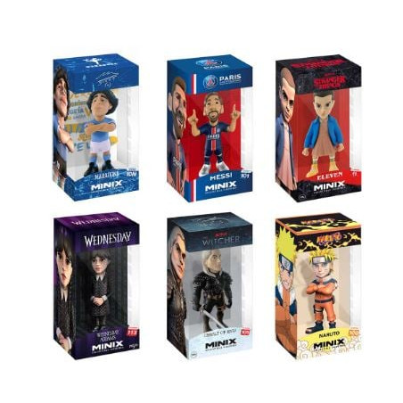 figurine gamevision minix personaggi da collezione assortimento 1