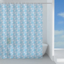 tenda doccia gedy pool in peva 240x200cm azzurro