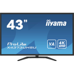 monitor led 43'' iiyama prolite x4373uhsu-b1 4k uhd 3840x2160/3ms/g/nero