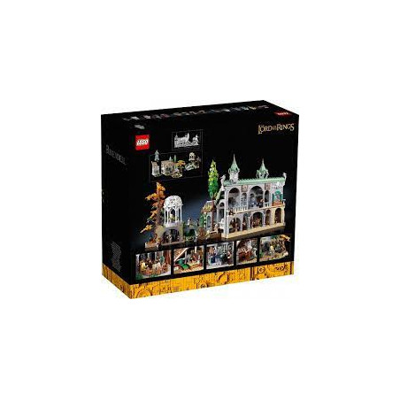 gioco da cotruzione lego il signore degli anelli con minifigure 6074pz
