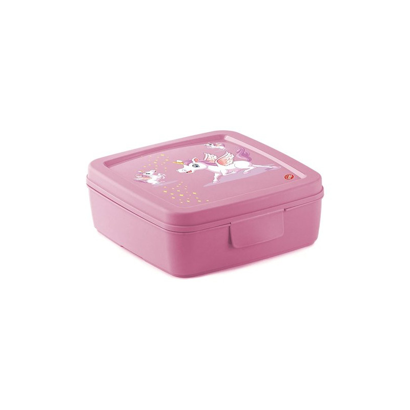 portasandwich snips unicorno 0.5l rosa