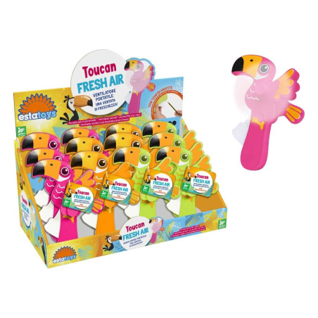 giocattolo globo tucano fresh air manuale con temperino assortito