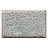 tappeto bagno manifattura ferro riccio 80x50cm panna [17829]