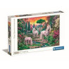 puzzle clementoni hq classico giardino unicorni 2000-pz [wzclet0ug032575]