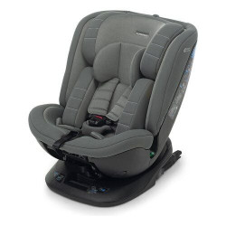 seggiolino auto foppapedretti girevole 360' dual fix grigio