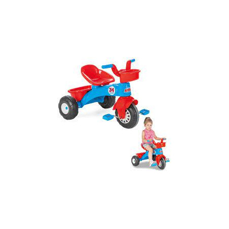 triciclo biemme by bcs 1376r atom rosso e azzurro
