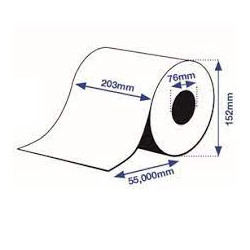 etichette fustellate lucide epson 210mmx55m rotolo continuo endlos