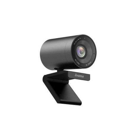 webcam iiyama 4k uhd usb c/a nero [uc-cam10pro-1]