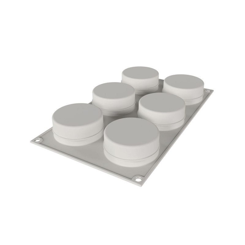 stampi silikomart s3d26377 3d mini abito 6 forme grigio [s3d26377]