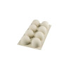 stampo silikomart 3d tartufo 8 forme beige [26.270.13.0065]