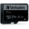 scheda microsdxc verbatim pro u3 class 10 uhs-i u3 256gb v30