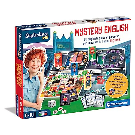 gioco educativo clementoni mistery english multicolore