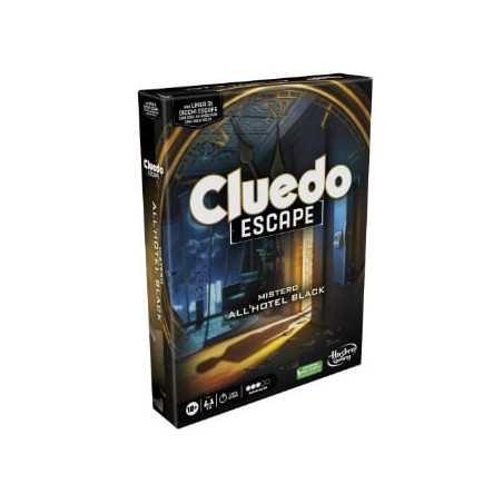 gioco di societa' hasbro mistero all'hotel black