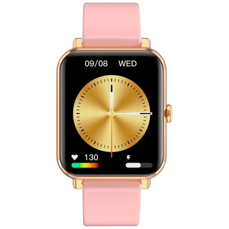 smartwatch garett grc classic 20mm oro/rosa [classic_gld]