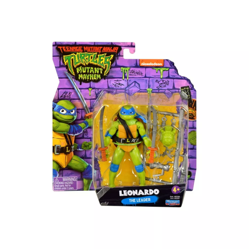figurina giochi preziosi teenage mutant ninja turtlesmovie multicolore