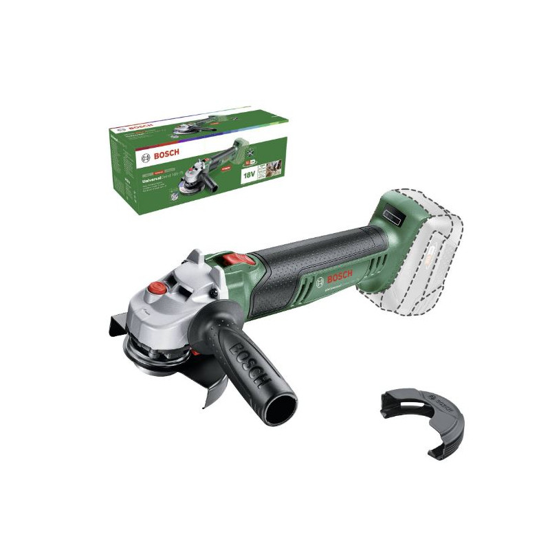 smerigliatrice bosch angolare a batteria universalgrind 18v-75
