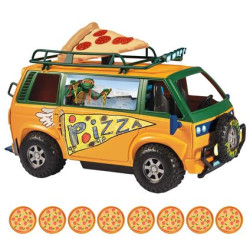 set da gioco giochi preziosi pizza van tartarughe ninja 4anni