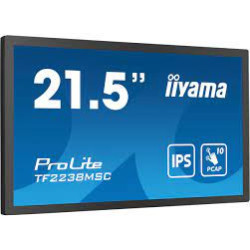 monitor led 22" iiyama tf2238msc full hd 1920x1080p 5ms classe