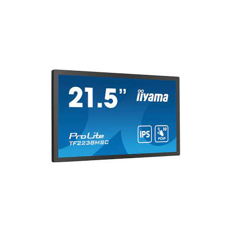 monitor led 22" iiyama tf2238msc full hd 1920x1080p 5ms classe