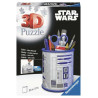 puzzle 3d ravensburger utensile star wars r2d2 54pz multicolore [11554]
