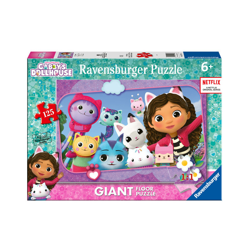 puzzle ravensbuger gabby's dollhouse multicolore 125pz [wzrvpt0uc005728]