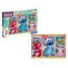 puzzle clementoni maxi disney stitch supercolor multicolore 24pz