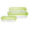 set contenitori alimenti tontarelli family food verde 3pz [904057281a]