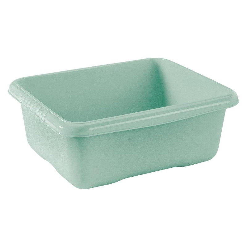 bacinella tontarelli aurora rettangolare per bucato 11l salvia