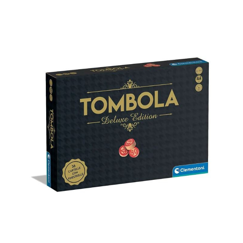 gioco di societa' clementoni tombola deluxe 36 cartelle [16800]