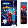 spazzolino elettrico oral-b pro kids 3+ spiderman blu [pro kids