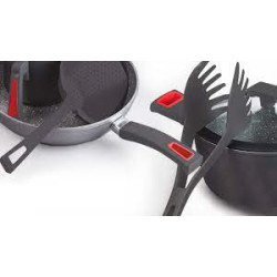 bistecchiera ghidini cipriano 2259 viva grigio e rosso