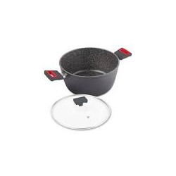 casseruola ghidini cipriano 2281 viva con coperchio in vetro 28cm