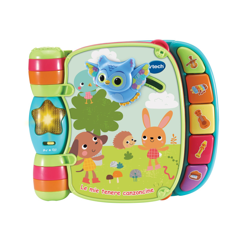 gioco interattivo v-tech baby le mie tenere canzoncine multicolore