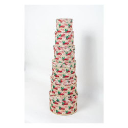 set di scatola amicasa as0174 6 natalizia buon natale 6pz