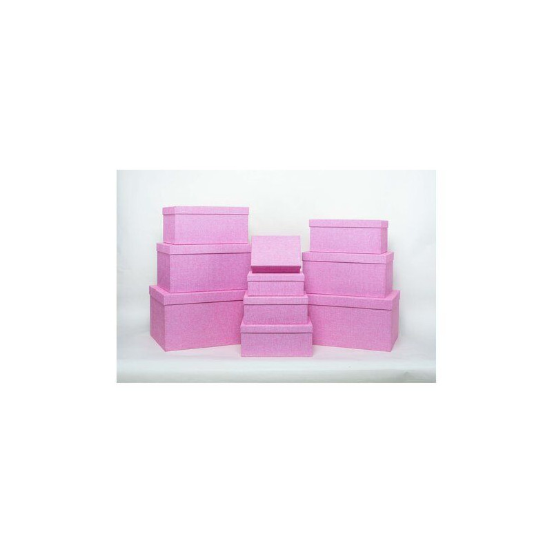 set di scatola amicasa aso153 10 assortito 10pz rosa