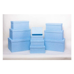 set di scatola amicasa as0153 10 assortito 10pz azzurro