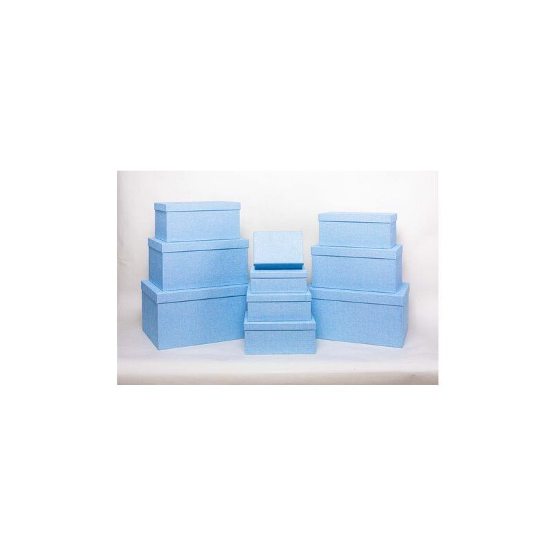 set di scatola amicasa as0153 10 assortito 10pz azzurro
