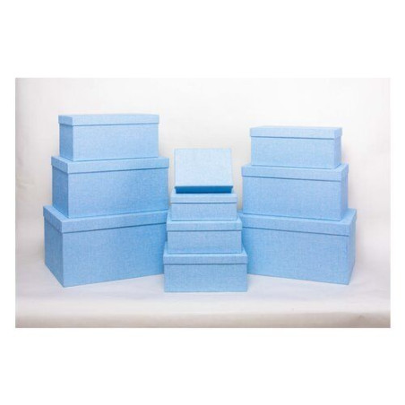 set di scatola amicasa as0153 10 assortito 10pz azzurro
