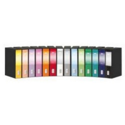 Registratore a leva dox 2 bianco dorso 8cm formato protocollo [d26203]